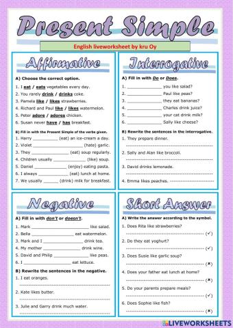 Present Simple Tense