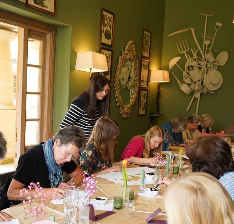 Christmas Calligraphy Class